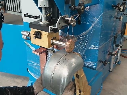 50KVA সীম ঢালাই সরঞ্জাম নালী সীম ঢালাই মেশিন ঢালাই কোণ 45 90 15 60