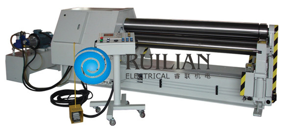 OD 200mm-2000mm ফোর শ্যাফট নমনীয় প্লেট রোলিং মেশিন 20KVA