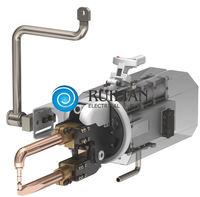 কুলিং ওয়াটার 0.4Mpa 8.5L/মিনিট কাস্টম ওয়েল্ডিং ইকুইপমেন্ট ম্যানুয়াল ক্ল্যাম্প ওয়েল্ডার