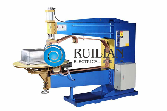 ওয়েল্ডিং OD 300mm সীম ওয়েল্ডিং ইকুইপমেন্ট এয়ার ডাক্ট সীম ওয়েল্ডিং মেশিন 30KVA