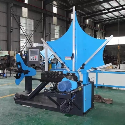 5KVA লো কার্বন শীট স্টিল স্পাইরাল এয়ার ডাক্ট মেশিন 650 Rpm/মিনিট