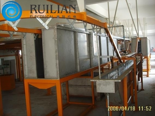 120KW স্প্রে পেইন্টিং সরঞ্জাম সাসপেনশন কনভেয়িং ডিপিং এবং ড্রাইং প্রোডাকশন লাইন