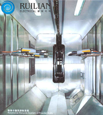RUILIAN স্প্রে পেইন্টিং সরঞ্জাম 120KW স্প্রে বুথে অবশিষ্টাংশ পুনরুদ্ধার সিস্টেম