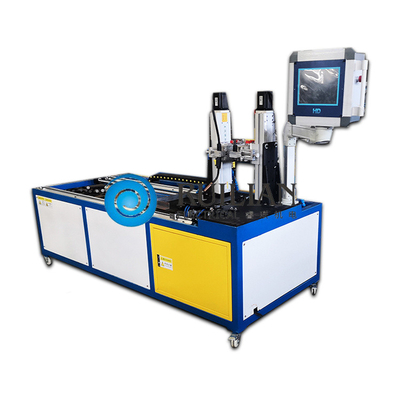 650 Rpm/মিনিট এয়ার ডাক্ট অ্যাঙ্গেল আয়রন ফ্ল্যাঞ্জ ওয়েল্ডিং মেশিন 20KVA